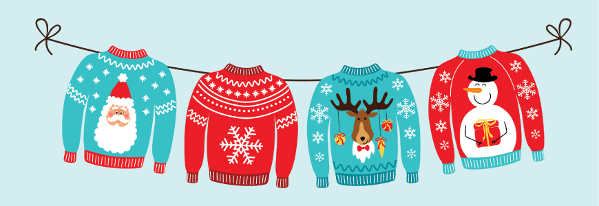 Hidden Holiday Sweaters