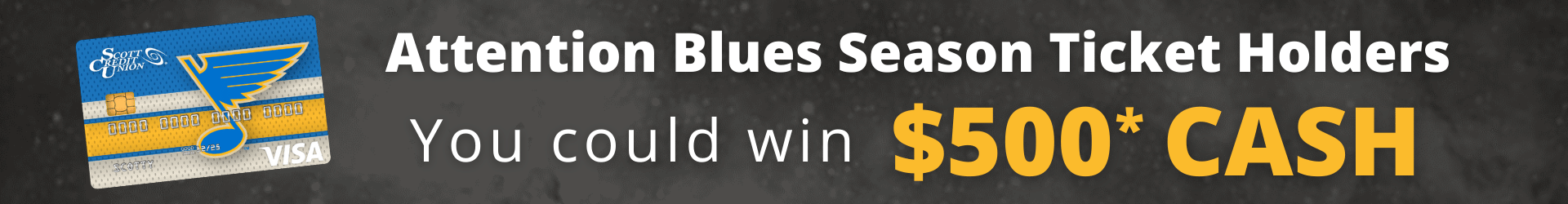 Blues Season Ticket Holders (1920 x 250 px) Blues Season Ticket Holders and the SCU CREDIT CARD