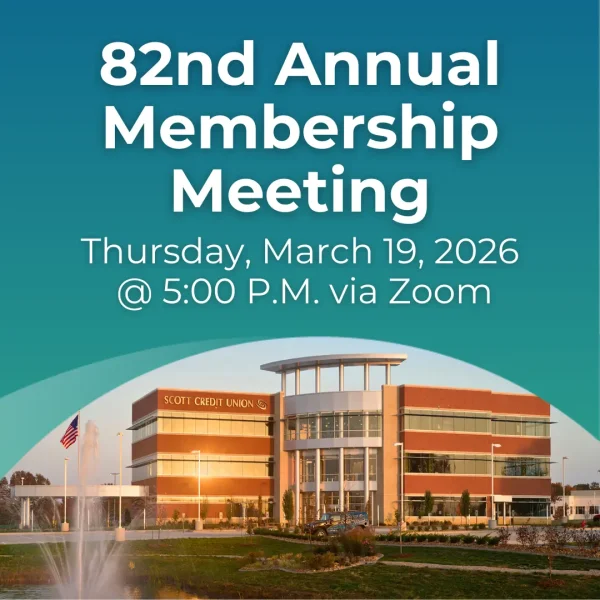 SCU Annual Membership Meeting 2026 82nd Annual Membership Meeting - Thursday March 19 2026 @ 5pm via zoomm