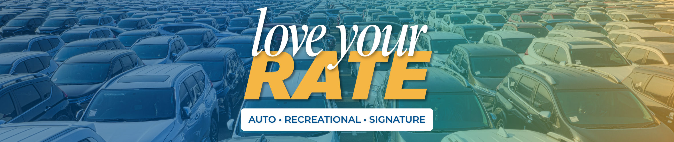 Love Your Rate on Auto, Recreational Vehicles, and Signature Loans at SCU