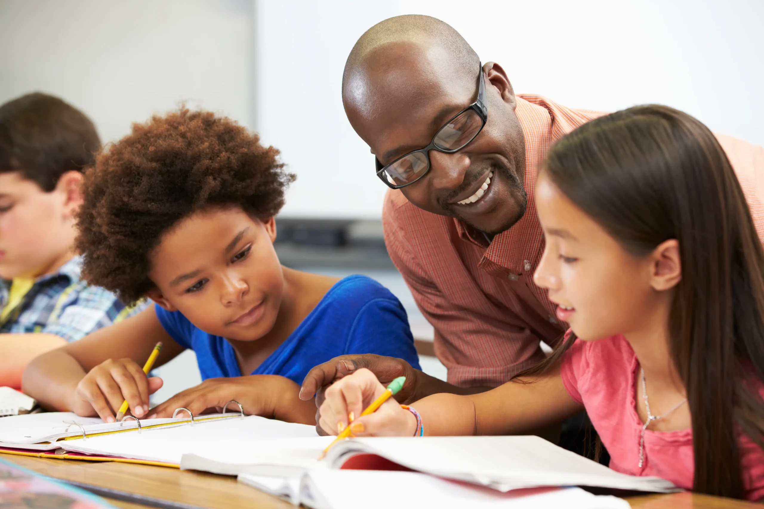 AdobeStock 52158784 Teacher with his students