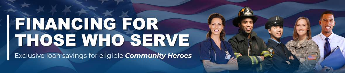 Community Heroes Loans Page Header